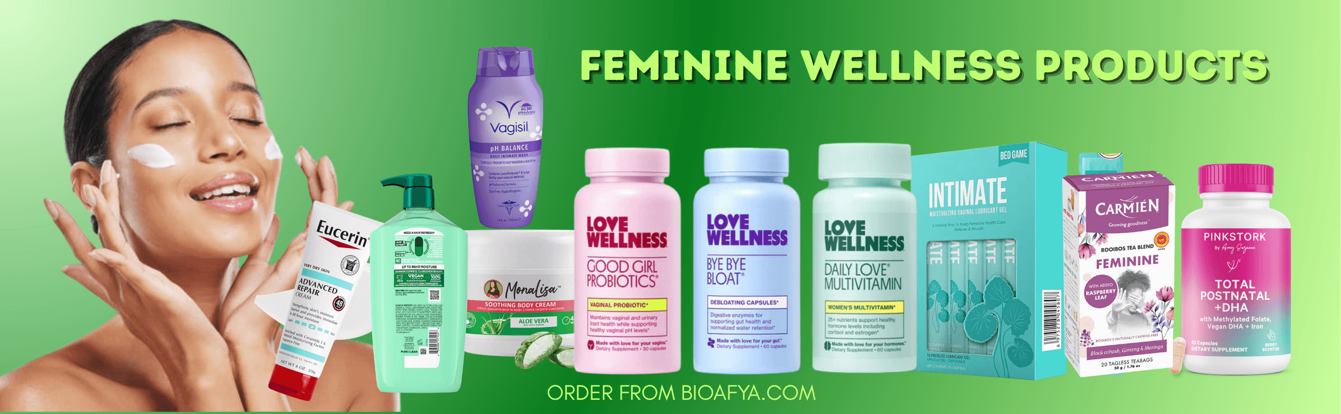 Women's Wellness Supplements Tanzania - Vitamins, Skincare, Fertility
