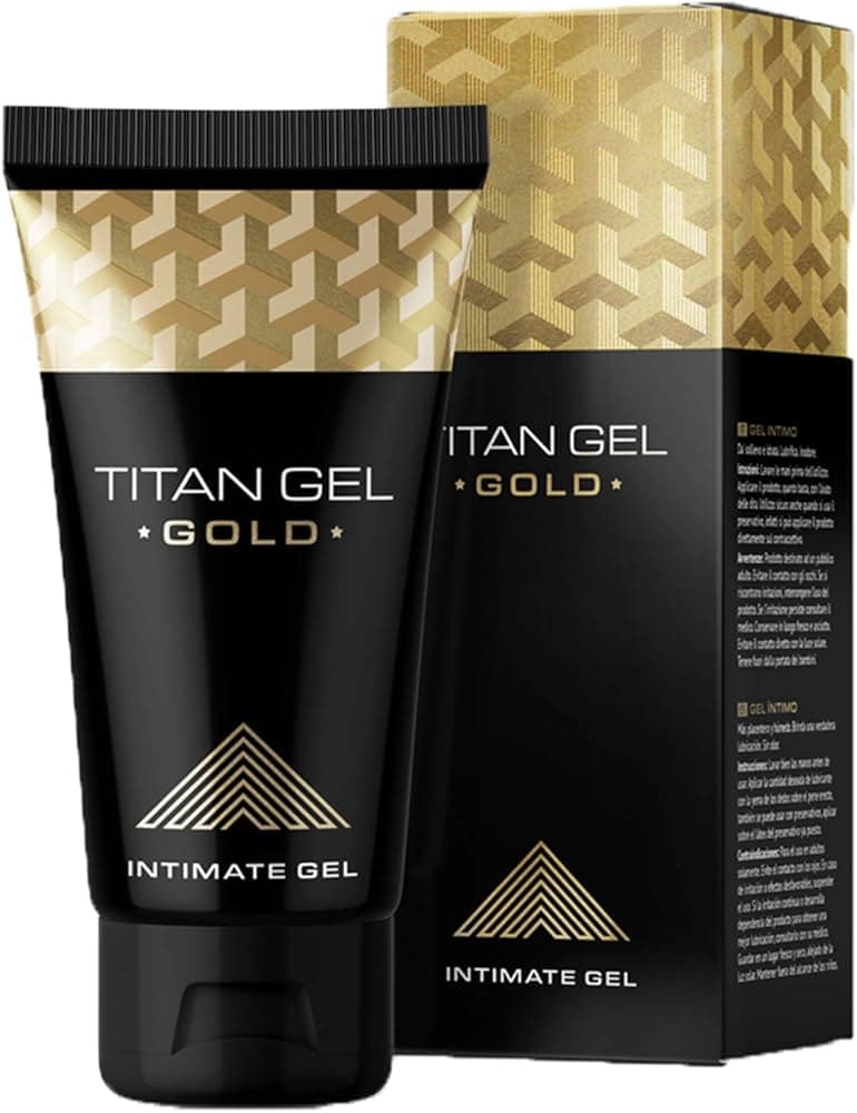 Titan Gel Gold Original Penis Enlargement Cream Cream Libido Booster