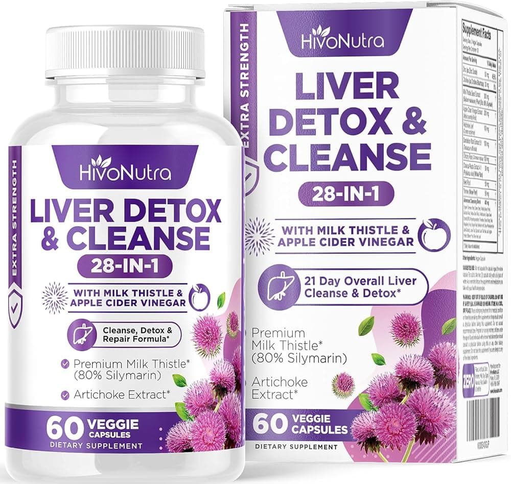 28-in-1 Liver Cleanse Detox & Repair Supplement