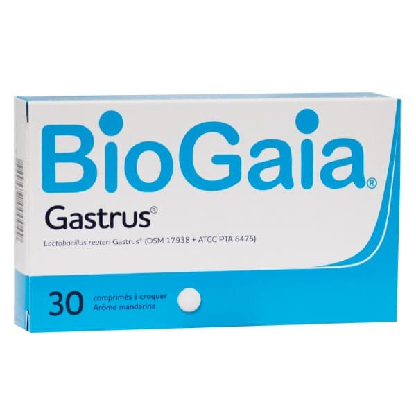Biogaia Gastrus Chewable Tablets 30`S
