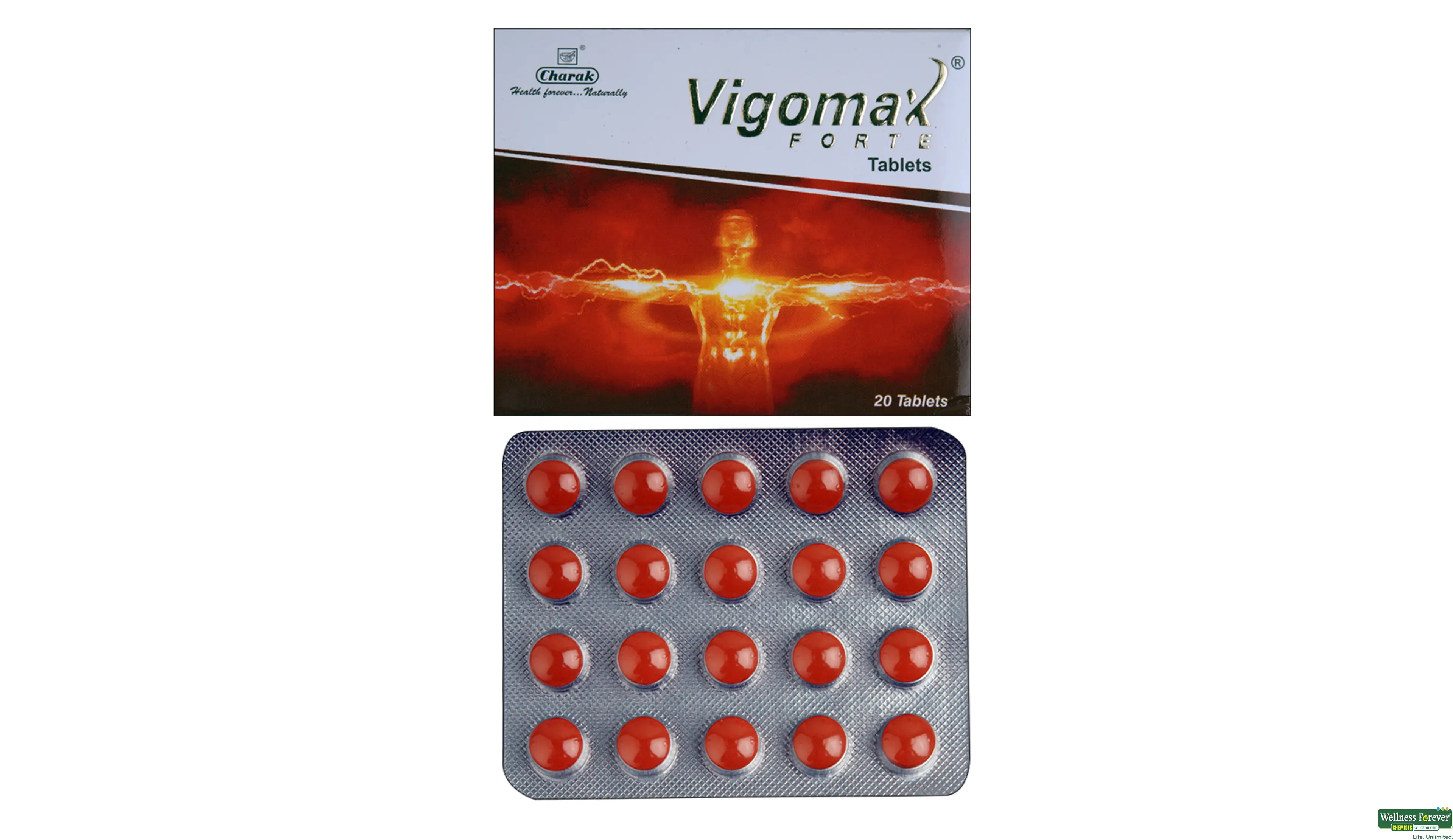 VIGOMAX FORTE TABS 20S