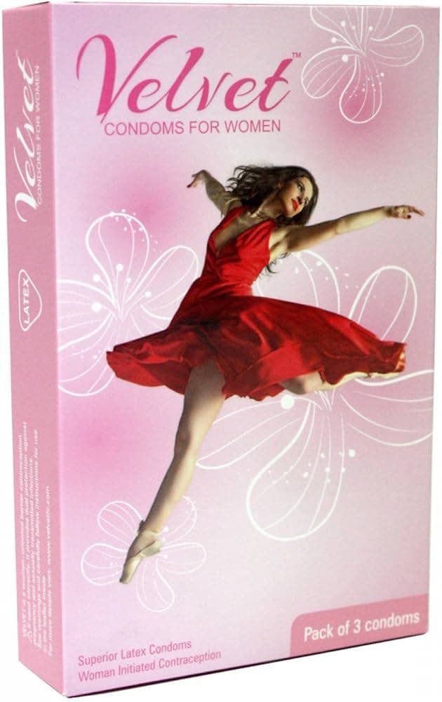 MOODS velvet female condoms 3 + 1 condoms