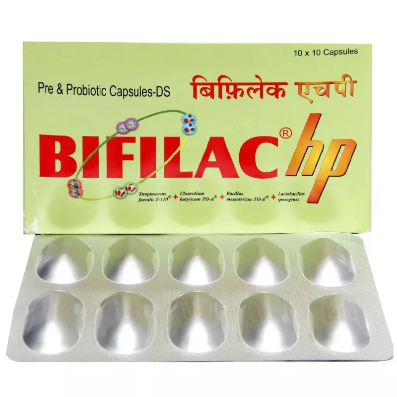 Bifilac Pre & Probiotic Capsules